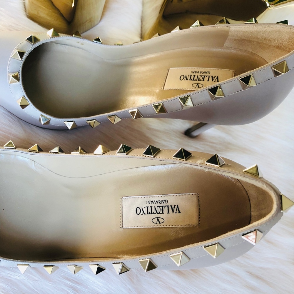 NWB Valentino Poudre Rockstud 100mm Pumps - Picture 5 of 8